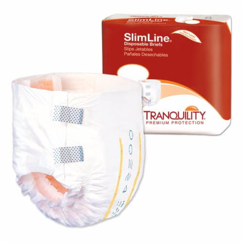 Tranquility Slimline Adult Incontinence Brief S Heavy Absorbency Full