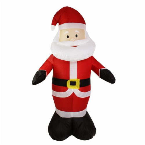 Northlight 48 Red And White Inflatable Santa Claus LED Lighted