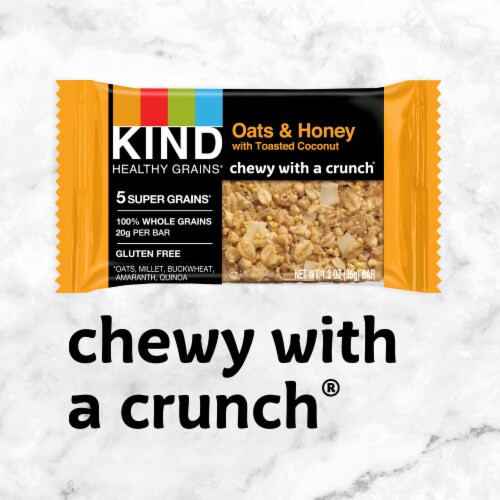 Kind Healthy Grains Oats Honey Bars Ct Kroger