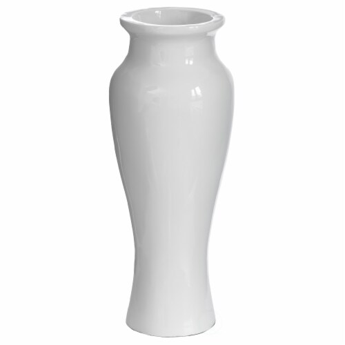 Modern Floor Vase White Unique Trumpet Floor Vase Home Interior