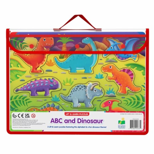 The Learning Journey Lift Learn Puzzle Abcs Dinosaurs Pack