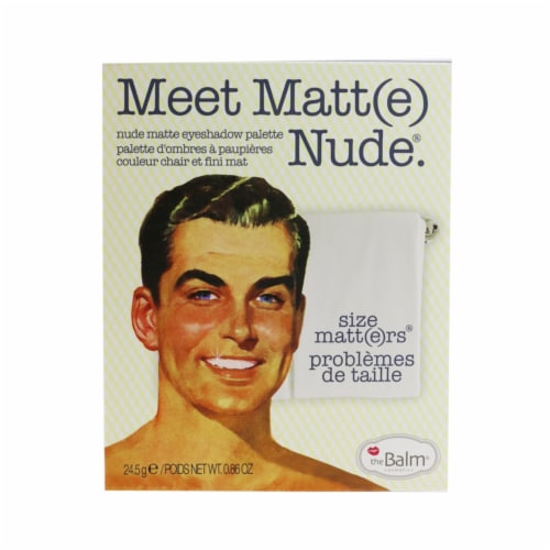 TheBalm Meet Matte Nude Eyeshadow Palette 25 5g 0 9oz 25 5g 0 9oz Kroger