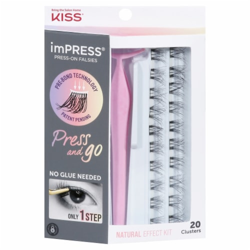 Kiss Impress Kit Innovative Press On False Eye Lashes Ct Fred