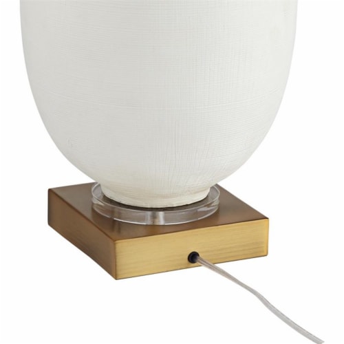 Pacific Coast Lighting Hilo 30 5 Oval Metal And Resin Table Lamp In