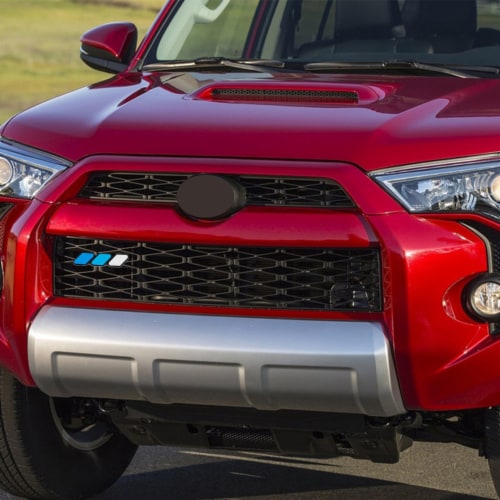 Tri Color Grille Badge Emblem Fits Toyota Tacoma Runner Tundra