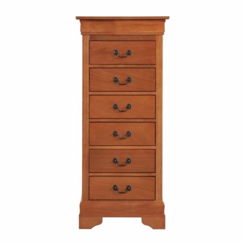 Glory Furniture Louis Phillipe Drawer Lingerie Chest In Oak Kroger