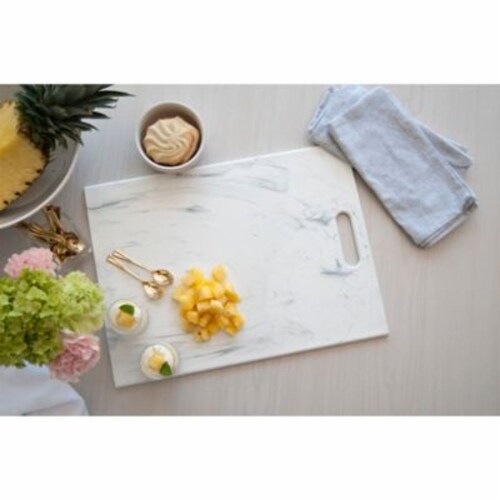 Architec Inch X Inch Marble Look Polypropylene Cutting Board In