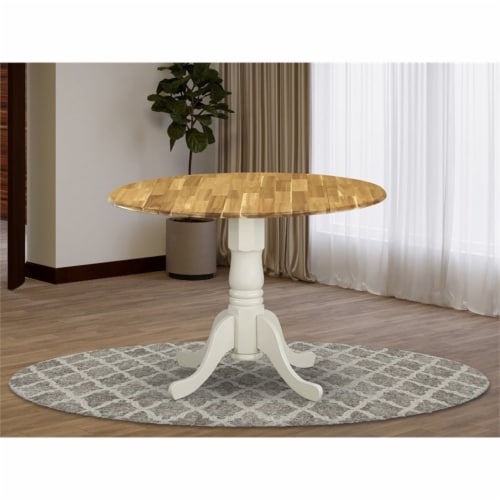 East West Furniture Dublin Traditional Wood Dining Table In Natural