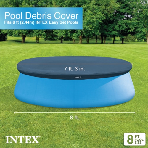 Intex Easy Set Above Ground Swimming Pool Vinyl Round Cover Tarp