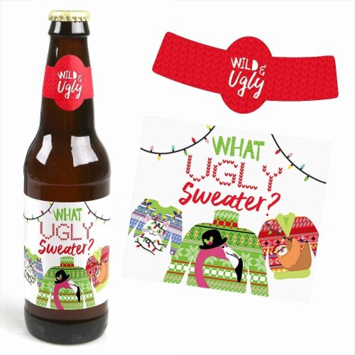 Big Dot Of Happiness Wild Ugly Sweater Party Christmas Decor Beer