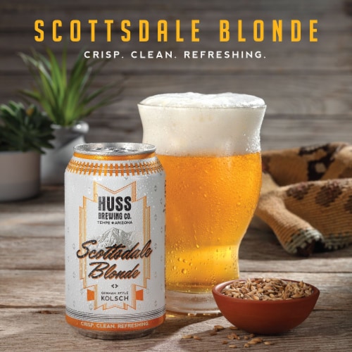 Huss Brewing Co Scottsdale Blonde German Style Kolsch Fl Oz Kroger