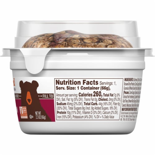 Bear Naked Maple Pecan Granola And Steel Cut Oatmeal 2 3 Oz Kroger