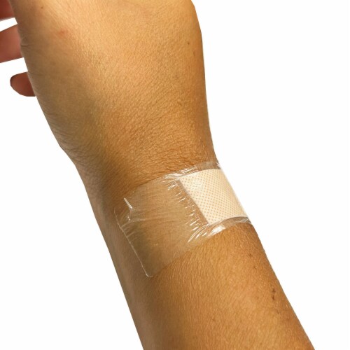 120 Transparent Stretch Adhesive Bandages Waterproof Dressing Cover