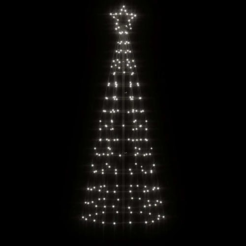 VidaXL Christmas Tree Light With Spikes 220 LEDs Cold White 70 9 70 9