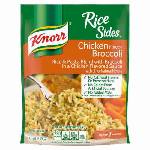 Knorr Rice Sides Chicken Flavor Broccoli Rice And Pasta Blend Case