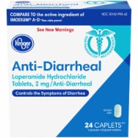 Kroger Anti Diarrheal Caplets 24 Ct King Soopers